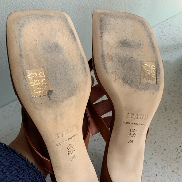 Staud Leather sandals 35 - Picture 3 of 3